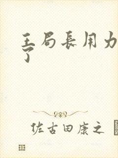 王局长用力高潮了