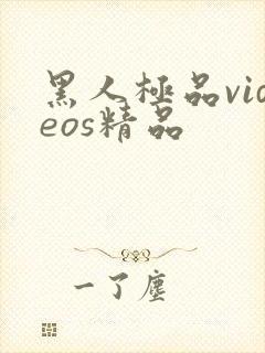 黑人极品videos精品