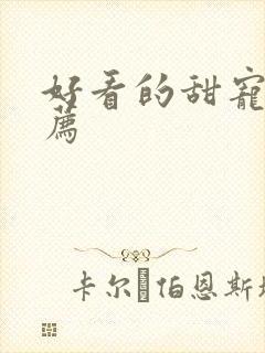 好看的甜宠文推荐