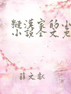 糙汉家的小娇夫小说全文免费阅读