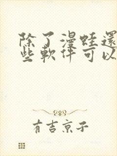 除了漫蛙还有哪些软件可以看漫画