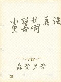 小说我真没想当皇帝啊