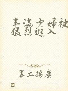 丰满少妇被黑人猛烈进入