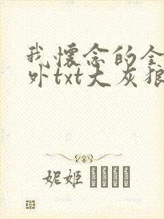 我怀念的全文番外txt大灰狼