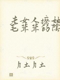 老女人擦她下面毛茸茸的阴户