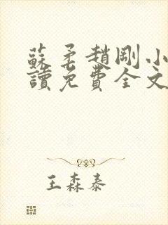 苏柔赵刚小说阅读免费全文最新章节