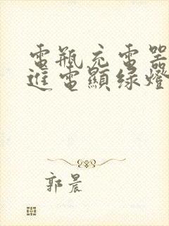 电瓶充电器充不进电显绿灯怎样修