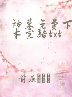 神墓免费下载全本完结txt