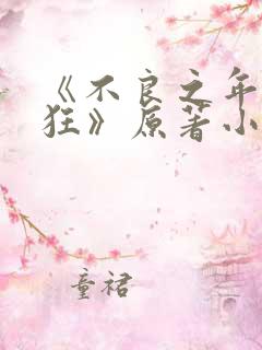 《不良之年少轻狂》原著小说免费阅