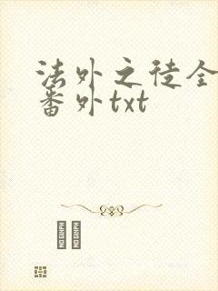 法外之徒全文加番外txt