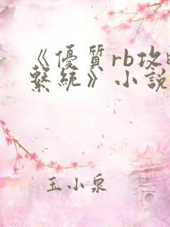 《优质rb攻略系统》小说