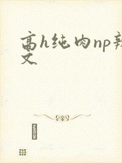 高h纯肉np辣文