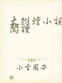 大杂烩小说全文阅读