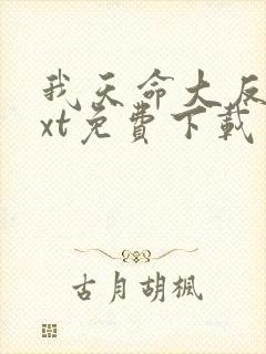 我天命大反派txt免费下载