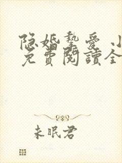 隐婚挚爱 小说免费阅读全文