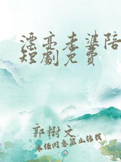 漂亮老婆陪过年短剧免费