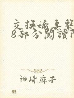 交换娇妻系列38部分阅读阿宾