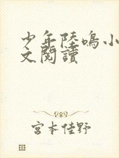 少年陆鸣小说全文阅读