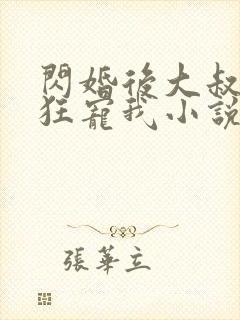 闪婚后大叔每天狂宠我小说完整版本