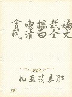 贪吃总裁娇妻赔我清白全文免费阅读