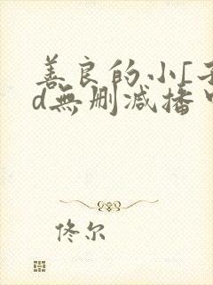 善良的小[子hd无删减播中文