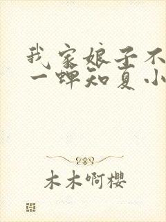 我家娘子不对劲一蝉知夏小说