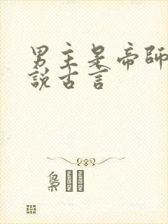 男主是帝师的小说古言