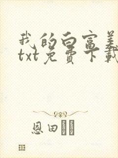 我的白富美老婆txt免费下载