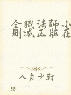 全职法师小说无删减正版在线阅读