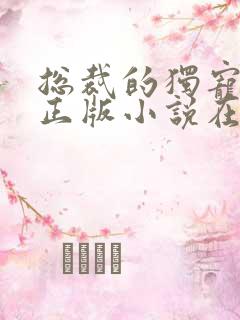 总裁的独宠甜妻正版小说在哪看