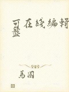 可在线编辑的网盘