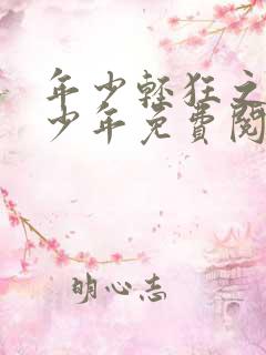 年少轻狂之不良少年免费阅读