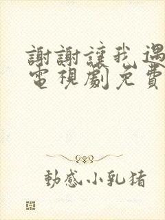 谢谢让我遇见你电视剧免费观看全集