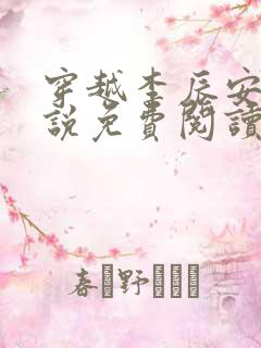 穿越李辰安的小说免费阅读