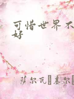 可惜世界不及你好