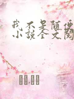 我不是随便的人小说全文阅读