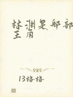 林渊是哪部小说主角