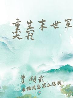 重生末世军王心尖宠