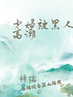 少妇被黑人插入高潮