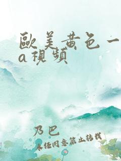 欧美黄色一级aa视频