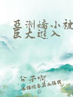 亚洲娇小被黑人巨大进入