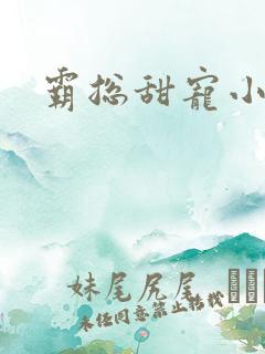 霸总甜宠小娇妻