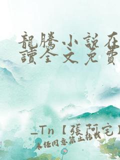 龙腾小说在线阅读全文免费阅读无弹窗