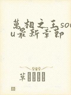 万相之王sodu最新章节