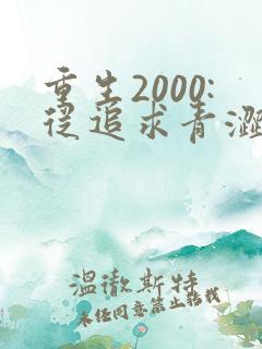 重生2000:从追求青涩校花同桌开始全集收听