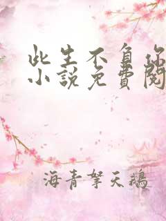 此生不负你情深小说免费阅读