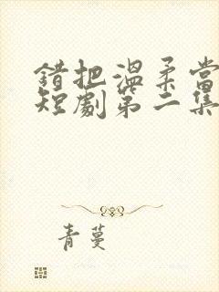 错把温柔当情深短剧第二集在线观看