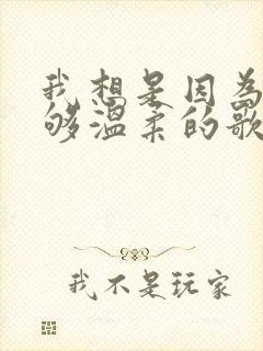 我想是因为我不够温柔的歌名