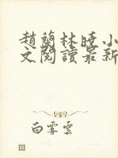 赵兰林晓小说全文阅读最新章节