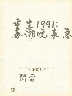 重生1991:春潮晚来急无删减全文